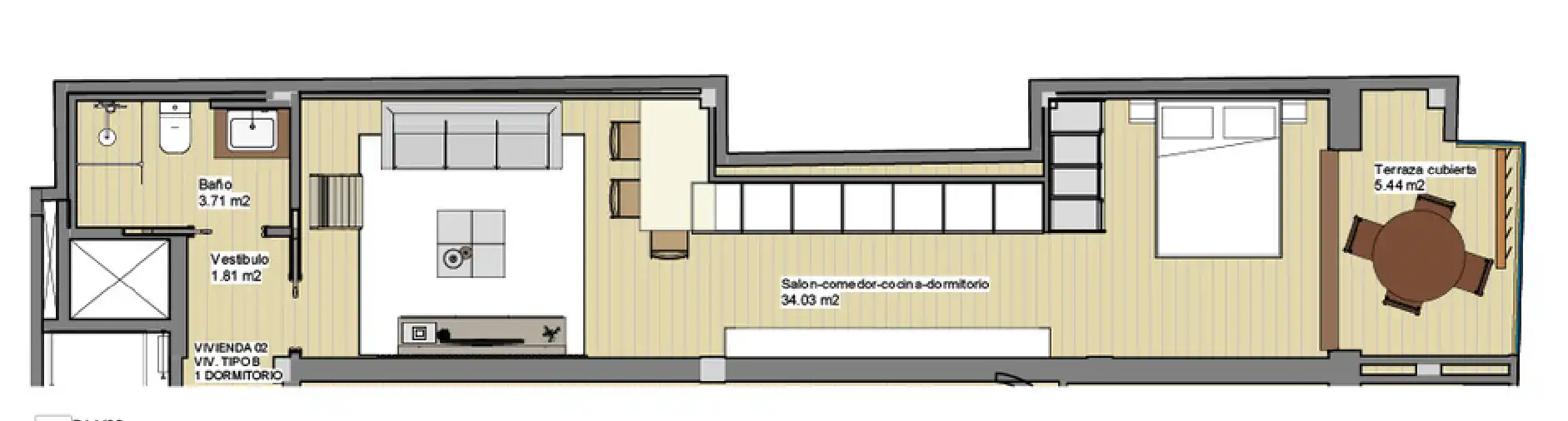 Apartment mit Terrasse zum Verkauf in Casco Antiguo, imagen 2