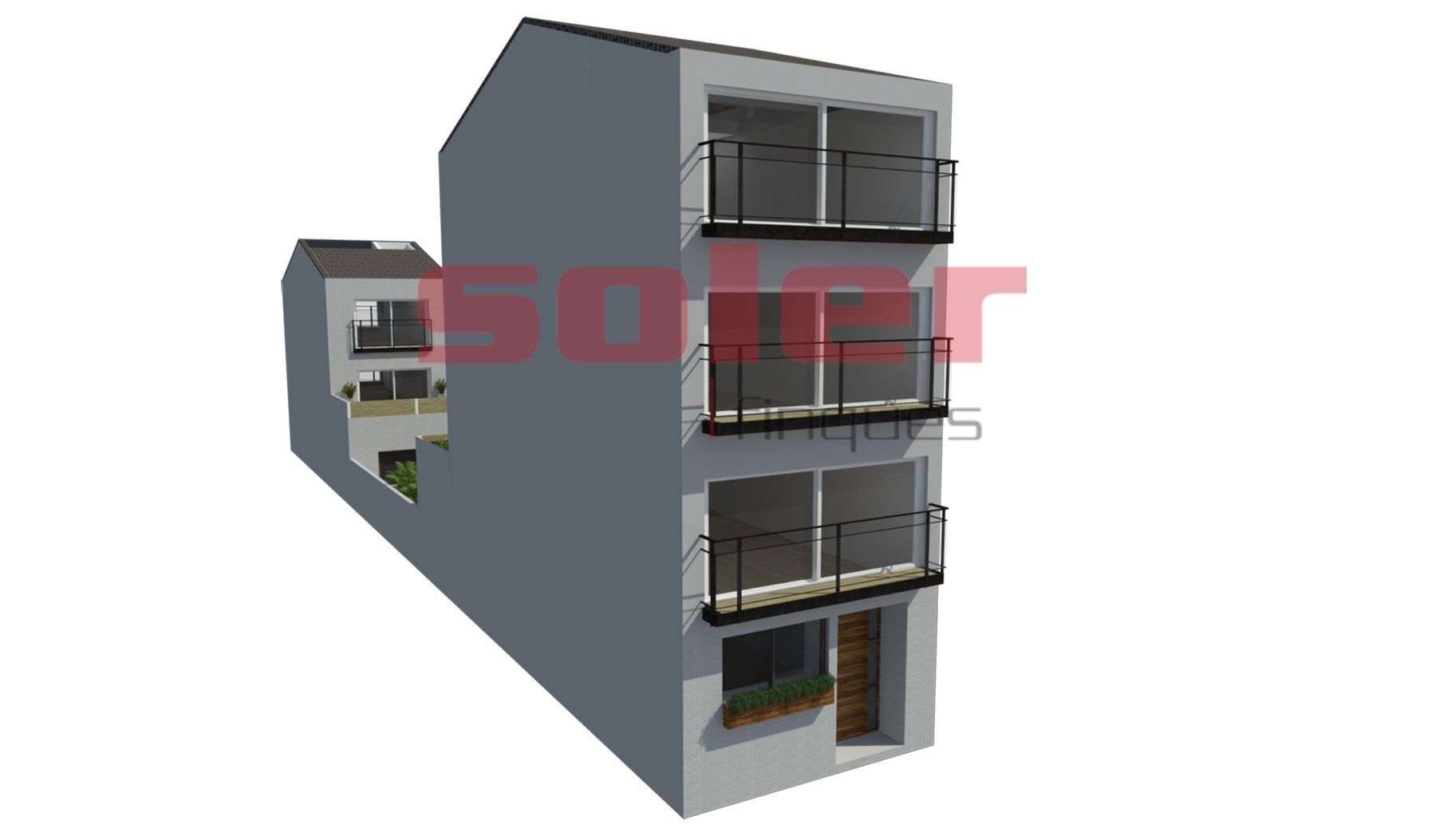 Exterior view of Duplex for sale in Sant Cugat del Vallès