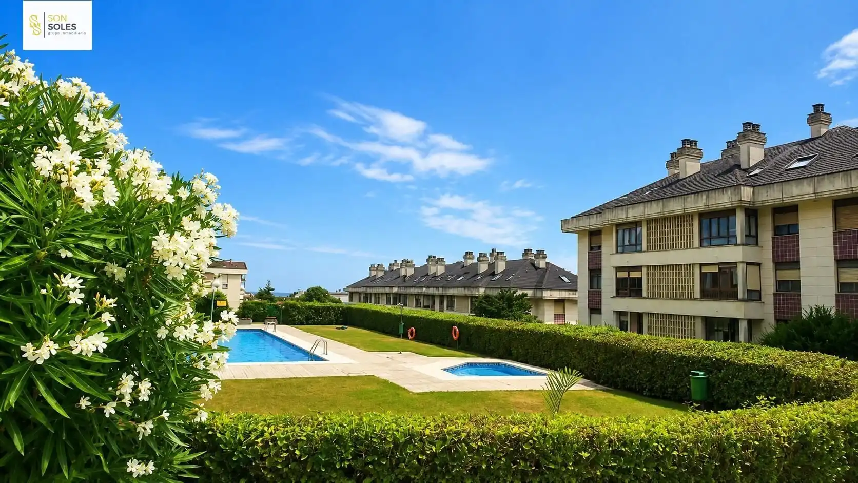 Vista exterior de Piso en venta en Santander con Calefacción, Jardín privado y Terraza