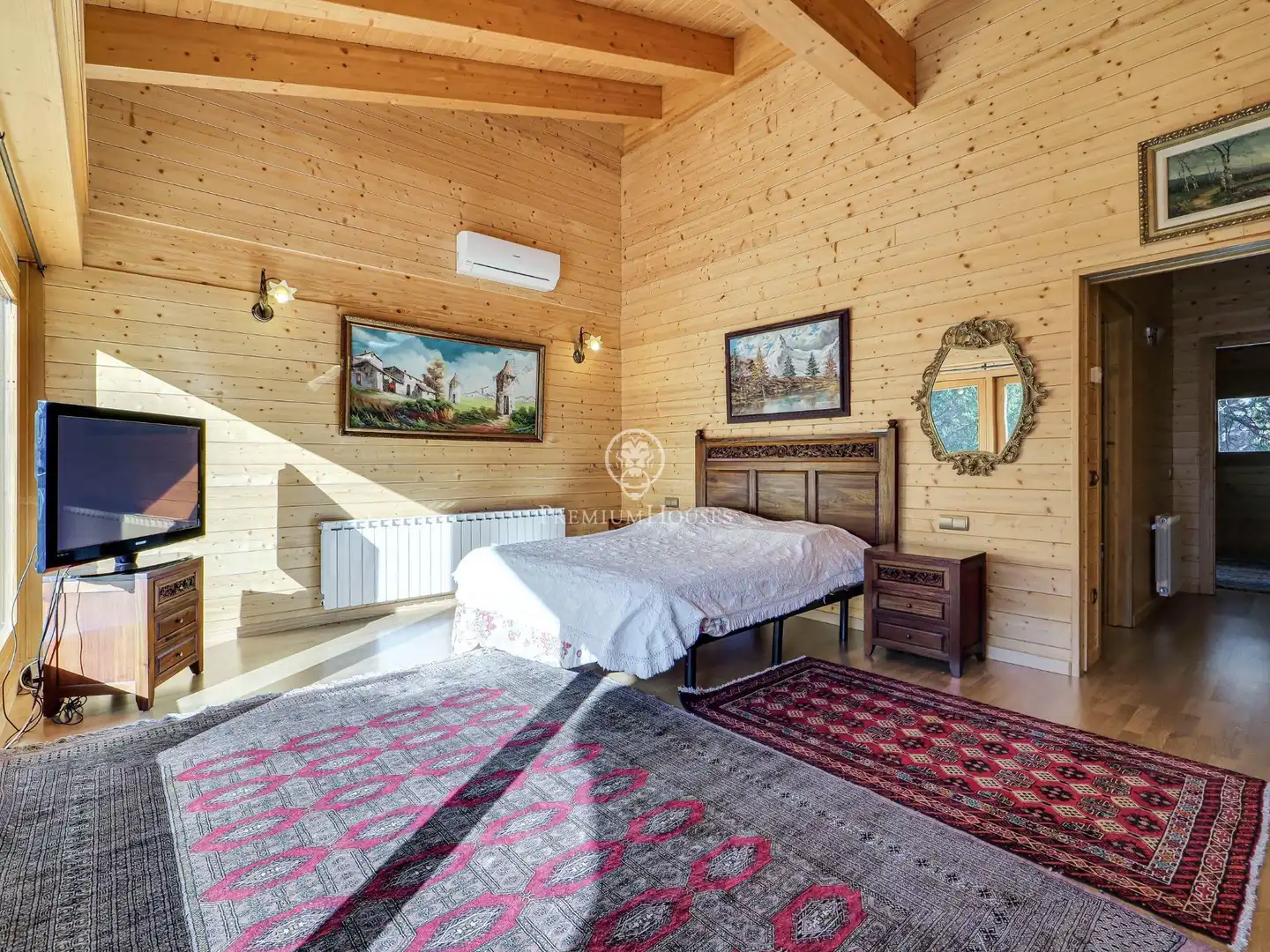 Dormitori de Casa o xalet en venda en Alp amb Calefacció, Jardí privat i Parquet