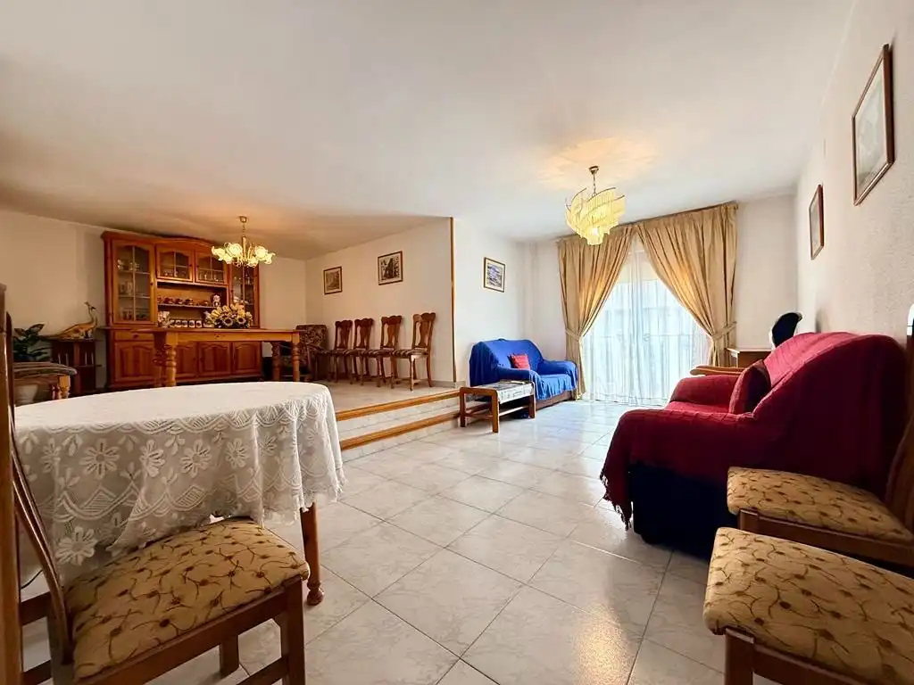Sala d'estar de Apartament en venda en Pedreguer amb Aire condicionat i Traster