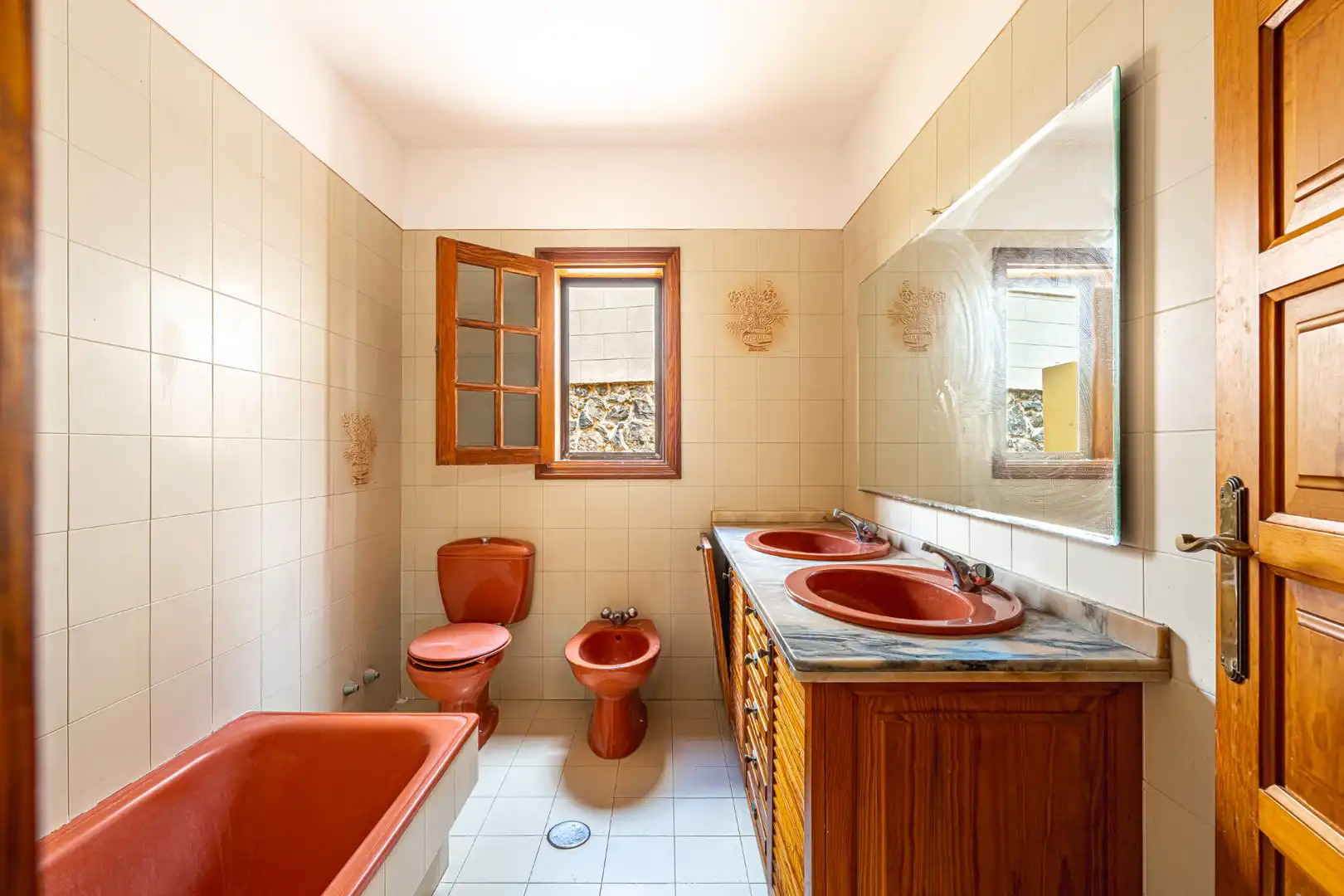 Baño de Casa o chalet en venta en El Rosario con Aire acondicionado, Jardín privado y Terraza