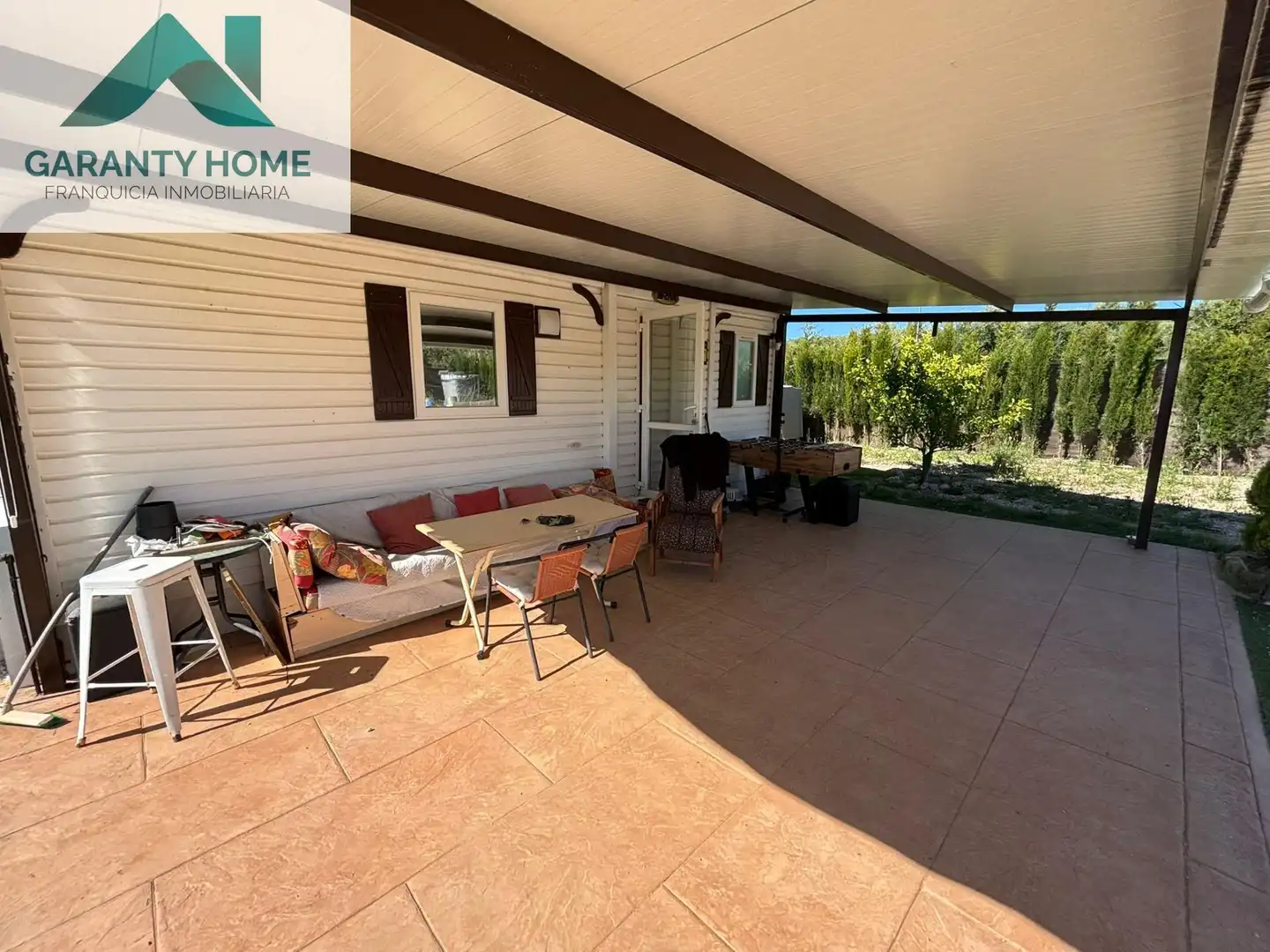 Terraza de Finca rústica en venta en Torredonjimeno con Aire acondicionado, Jardín privado y Parquet