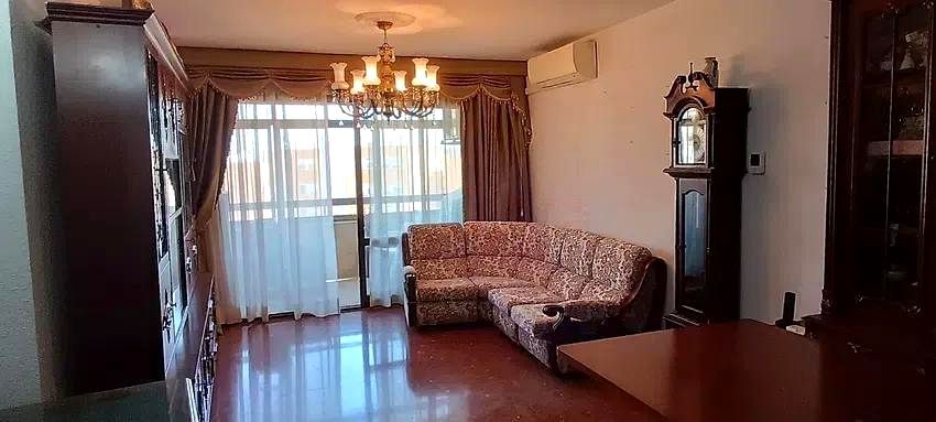 Living room of Flat for sale in Málaga Capital  with Air Conditioner and Terrace