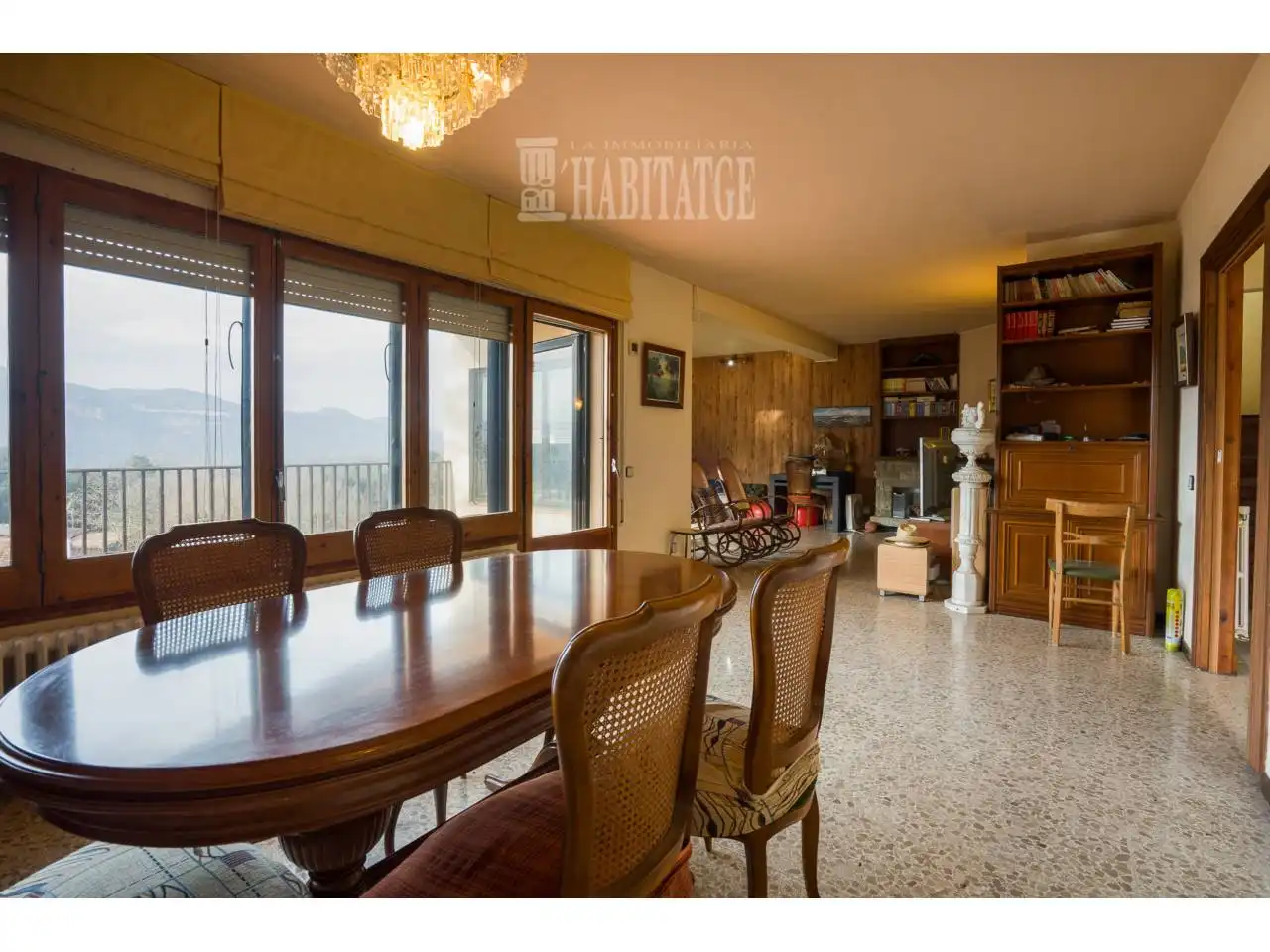 Comedor de Casa o chalet en venta en Vilanova de Sau con Calefacción, Jardín privado y Terraza
