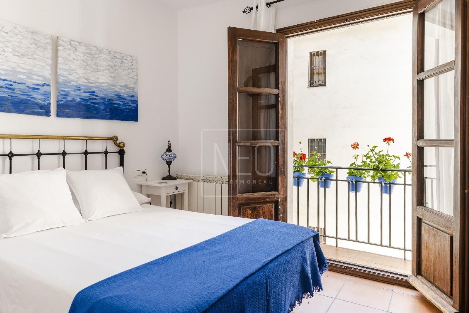 Dormitori de Casa adosada en venda en  Granada Capital amb Aire condicionat, Calefacció i Terrassa