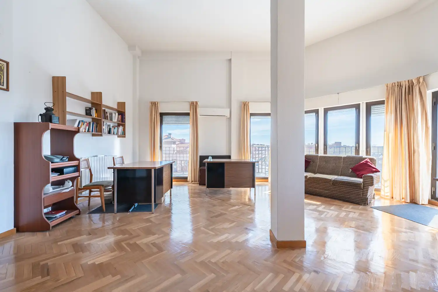 Sala d'estar de Dúplex en venda en Leganés amb Aire condicionat, Calefacció i Parquet