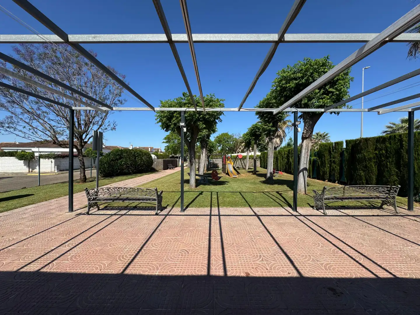 Terraza de Casa o chalet de alquiler en Espartinas con Aire acondicionado, Calefacción y Jardín privado