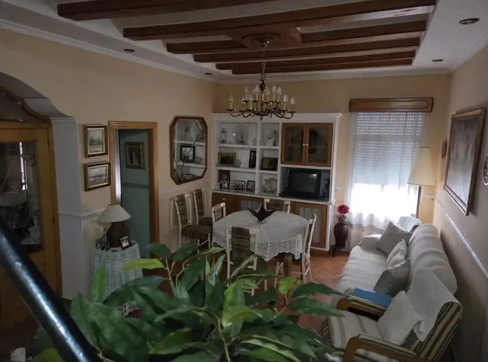 Living room of Houses for sale in Polinyà de Xúquer  with Furnished