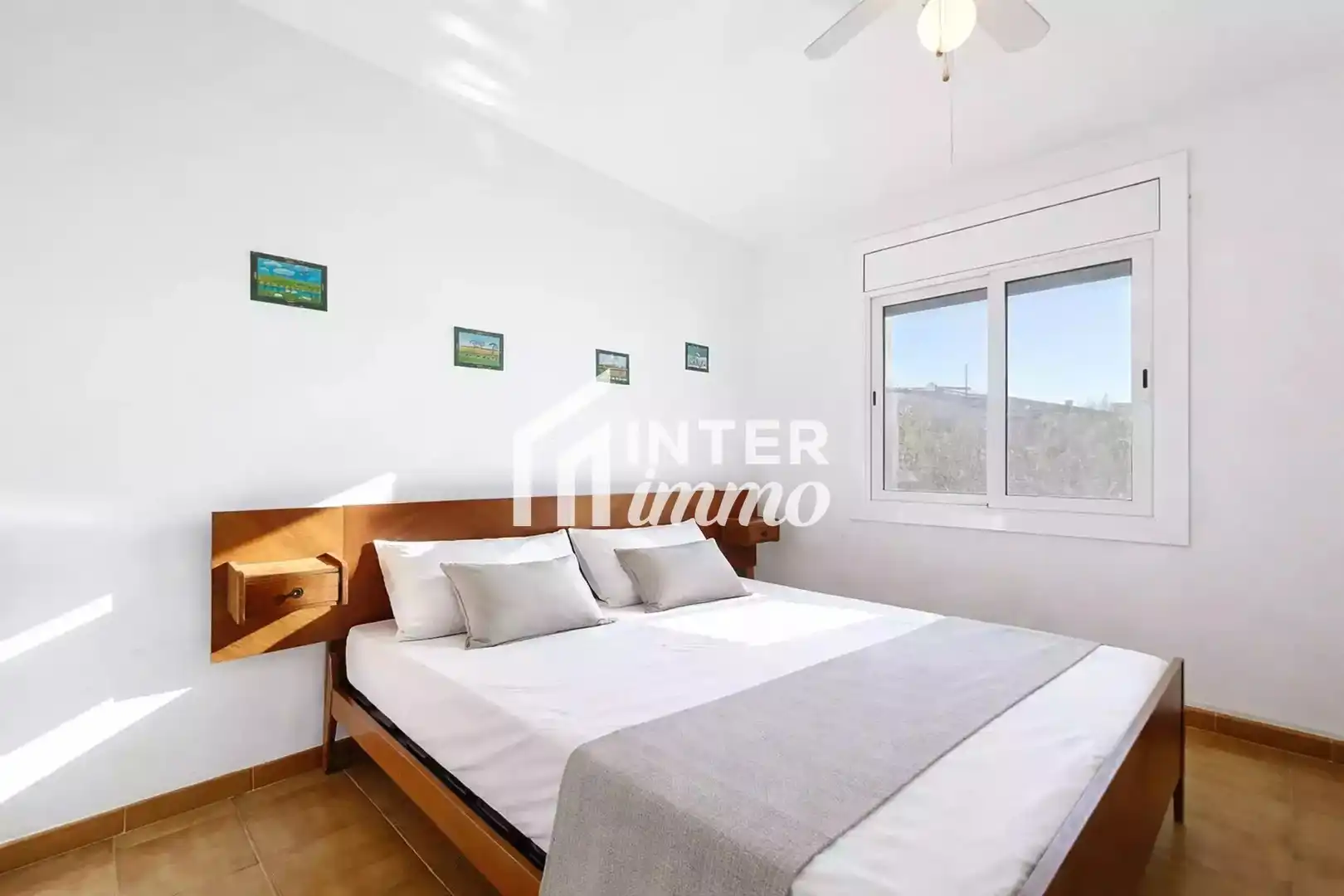 Habitación de Apartamento en venta en Roses con Aire acondicionado, Terraza y Amueblado