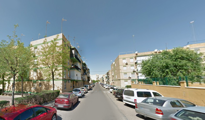 Vista exterior de Piso en venta en Alcalá de Guadaira con Terraza