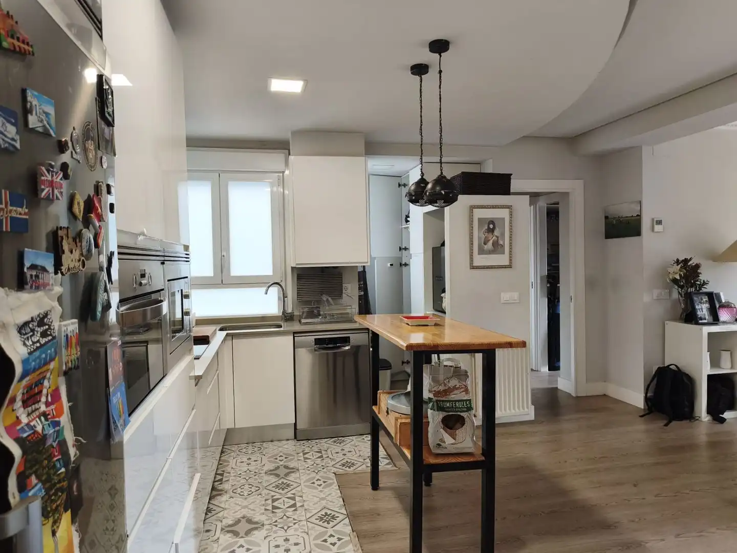 Kitchen of Flat for sale in  Logroño  with Heating