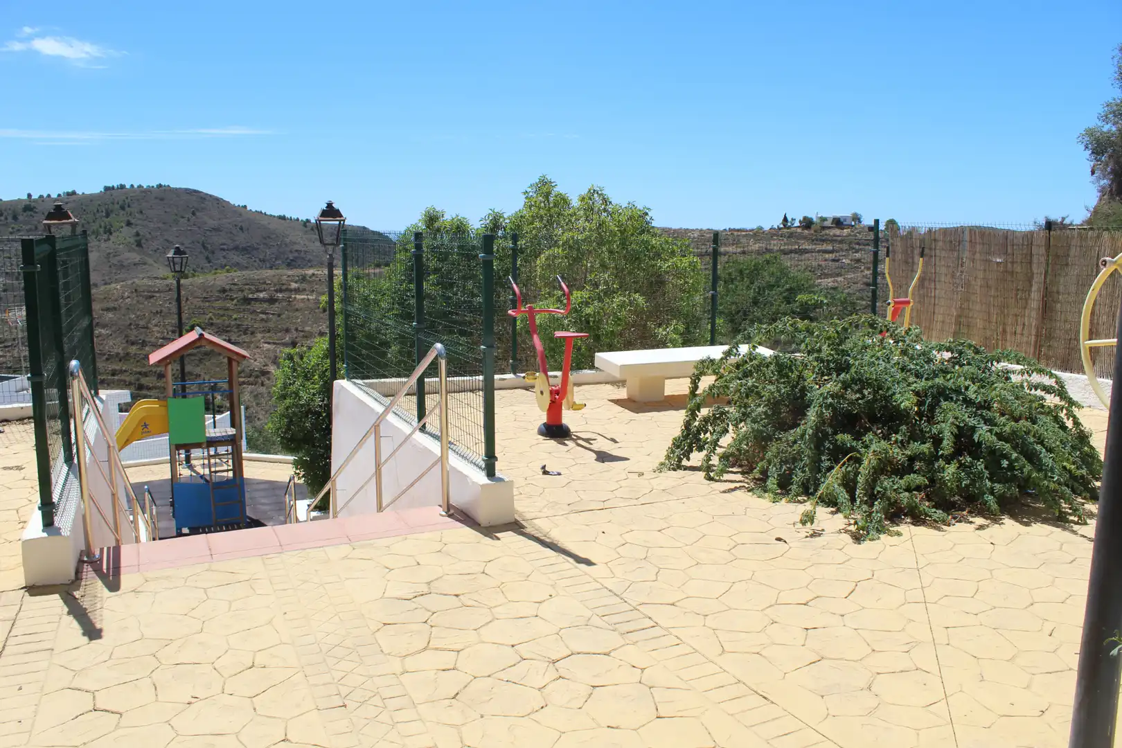 Terraza de Casa adosada en venta en Enix con Aire acondicionado, Calefacción y Jardín privado