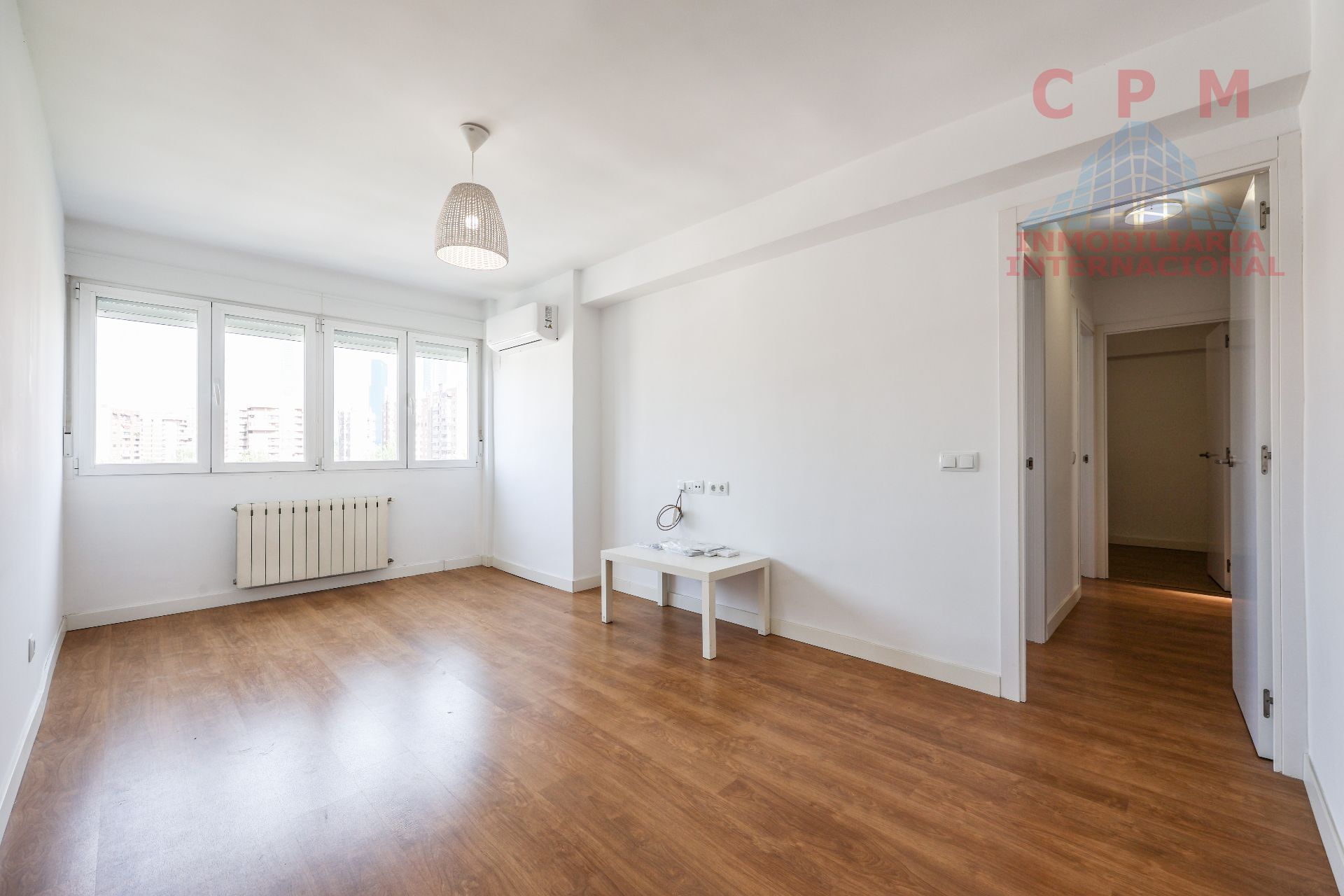Bedroom of Flat to rent in  Madrid Capital  with Air Conditioner, Heating and Parquet flooring
