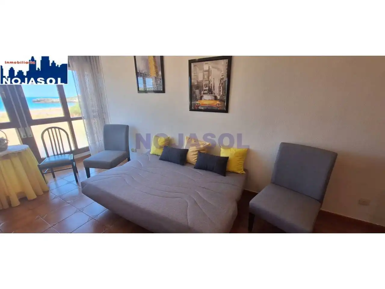Schlafzimmer von Wohnungen zur Miete in Noja mit Möbliert