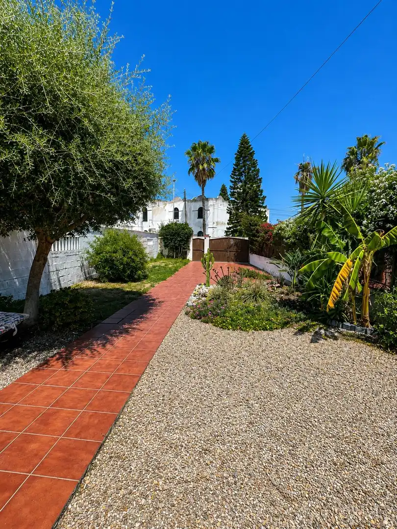Jardí de Casa o xalet en venda en Chiclana de la Frontera amb Aire condicionat, Calefacció i Jardí privat