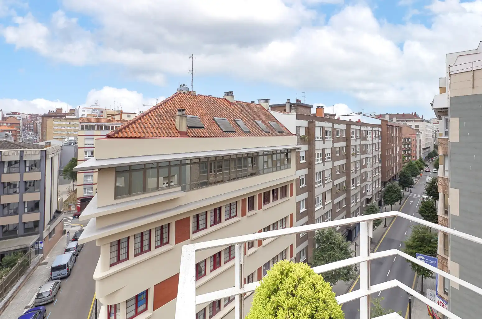Exterior view of Flat for sale in Gijón   with Heating, Parquet flooring and Terrace