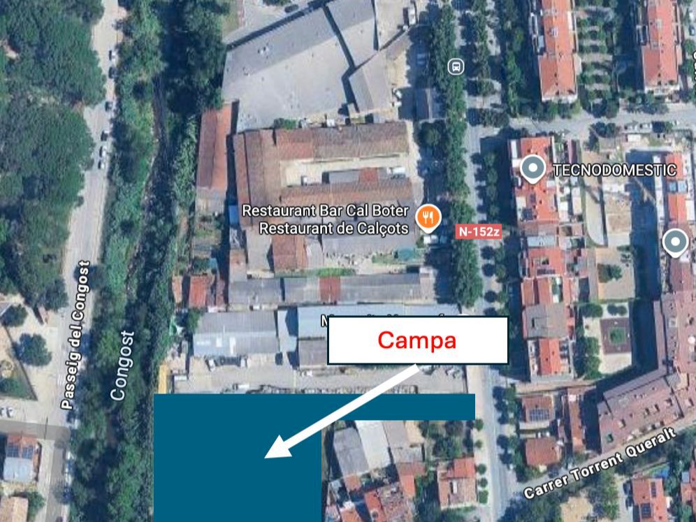 Parking of Industrial land to rent in La Garriga
