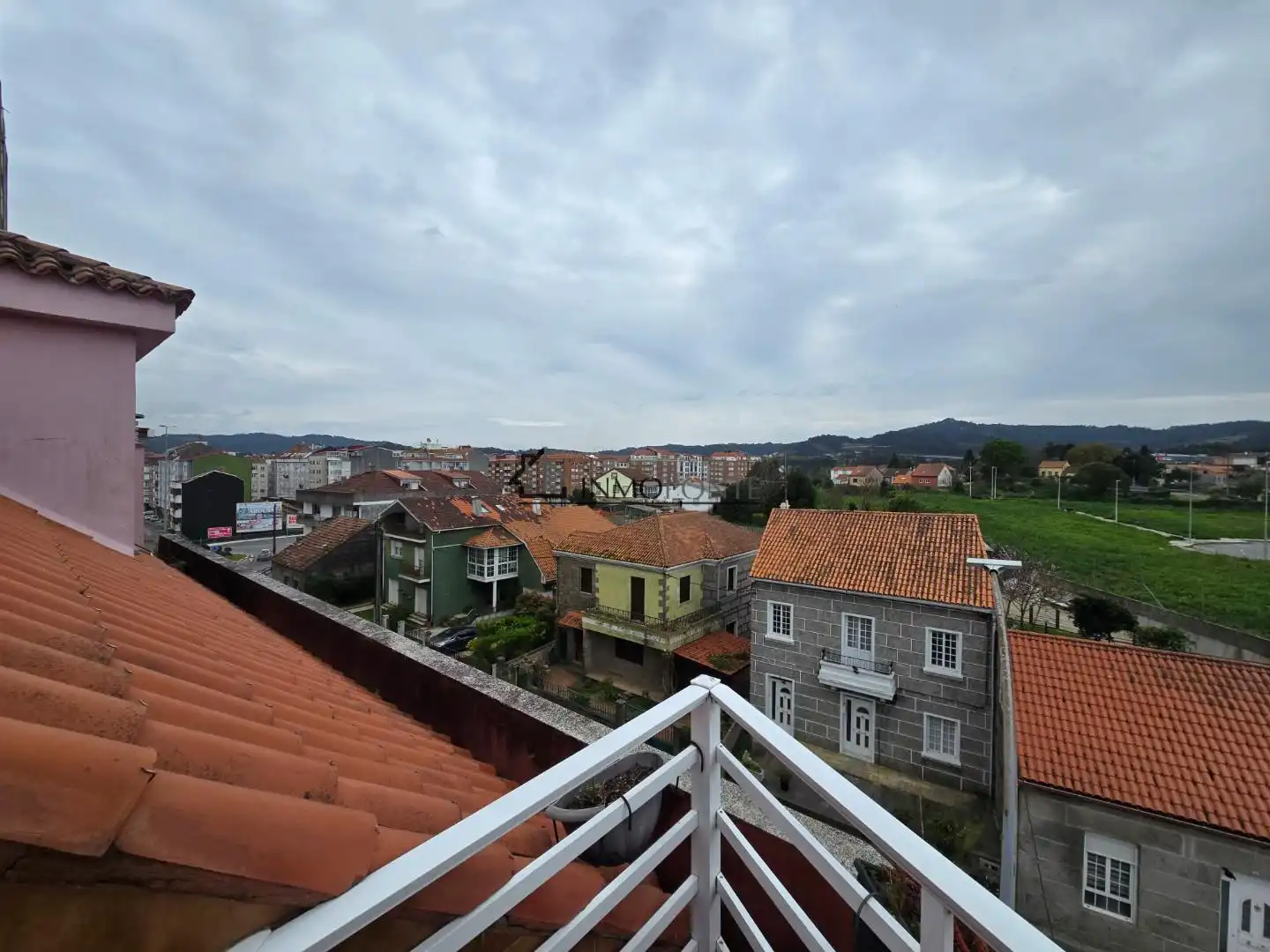 Vista exterior de Àtic en venda en Vilagarcía de Arousa