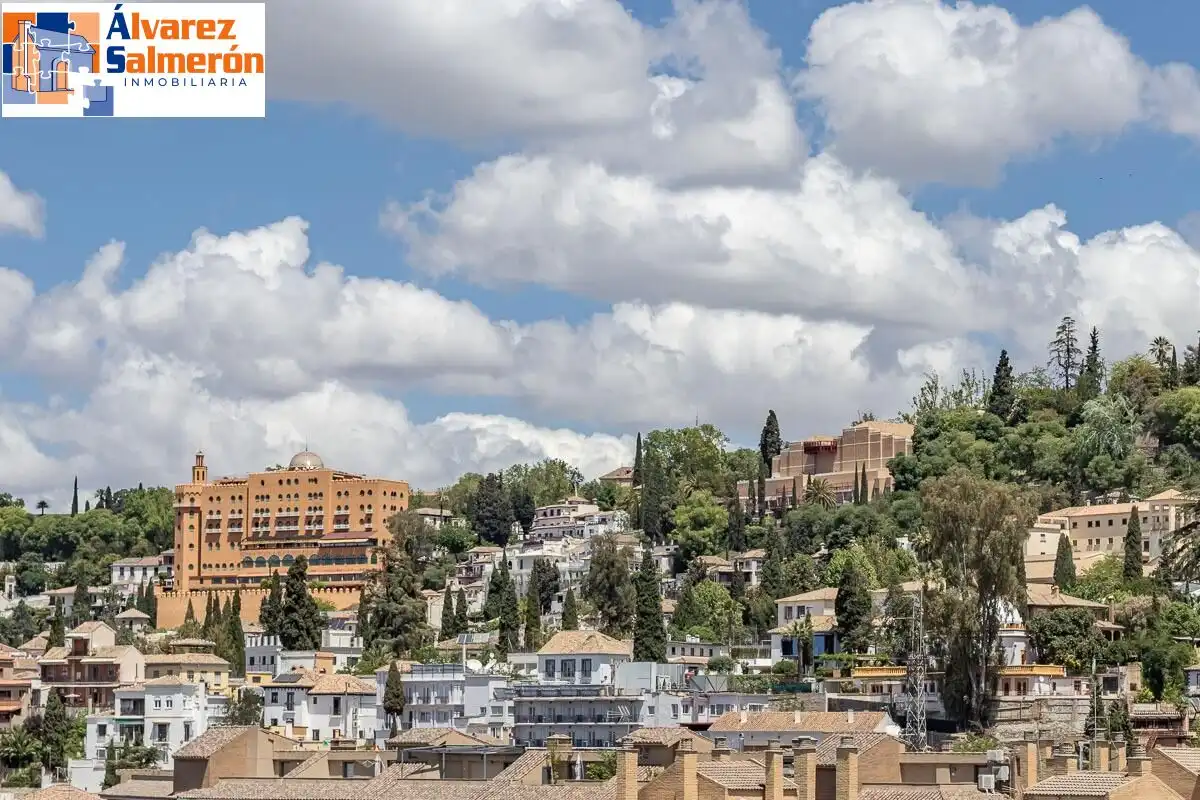 Exterior view of Houses for sale in Granada  with Air Conditioner, Terrace and Storage room