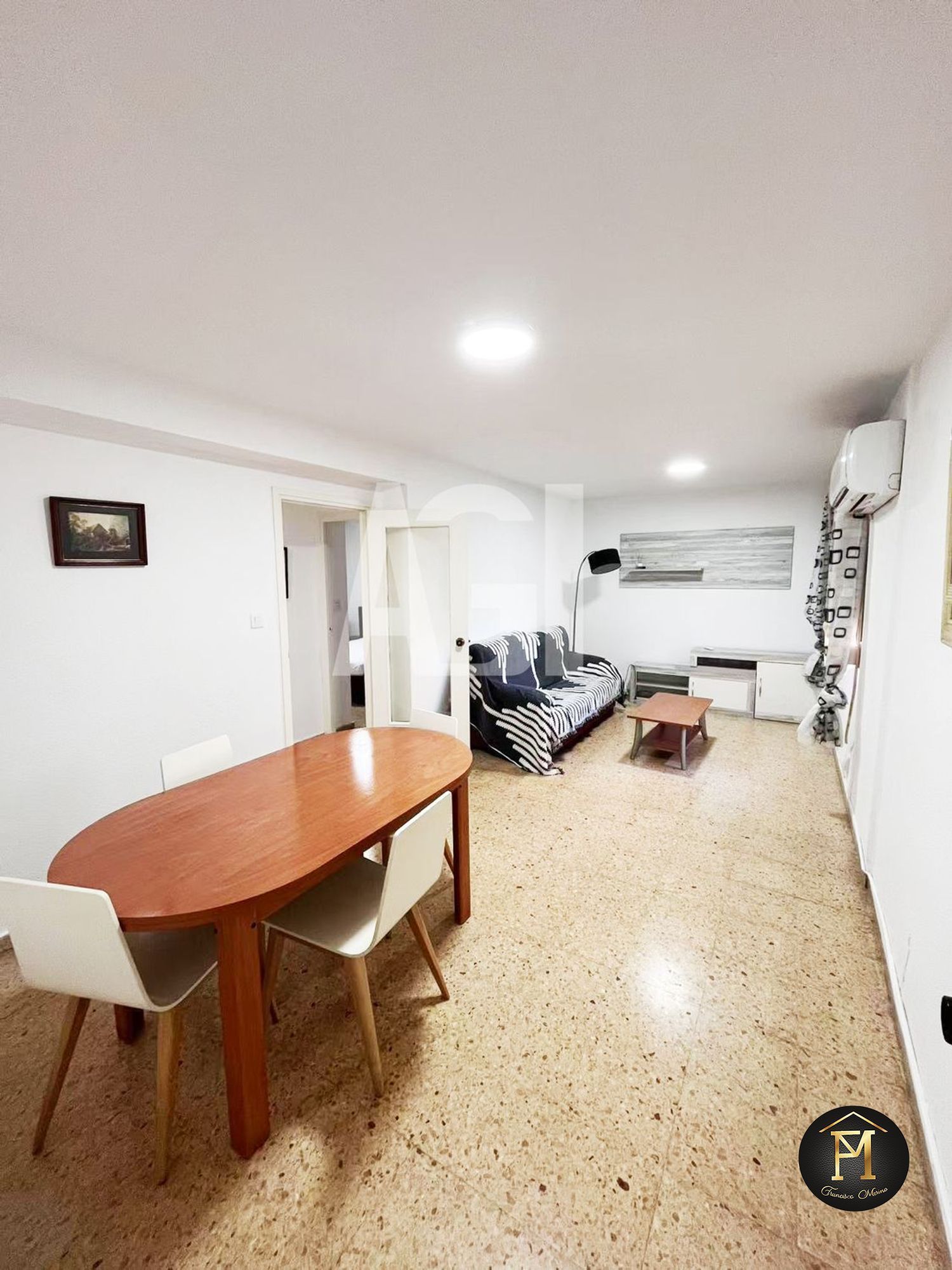 Sala d'estar de Pis en venda en  Valencia Capital amb Aire condicionat
