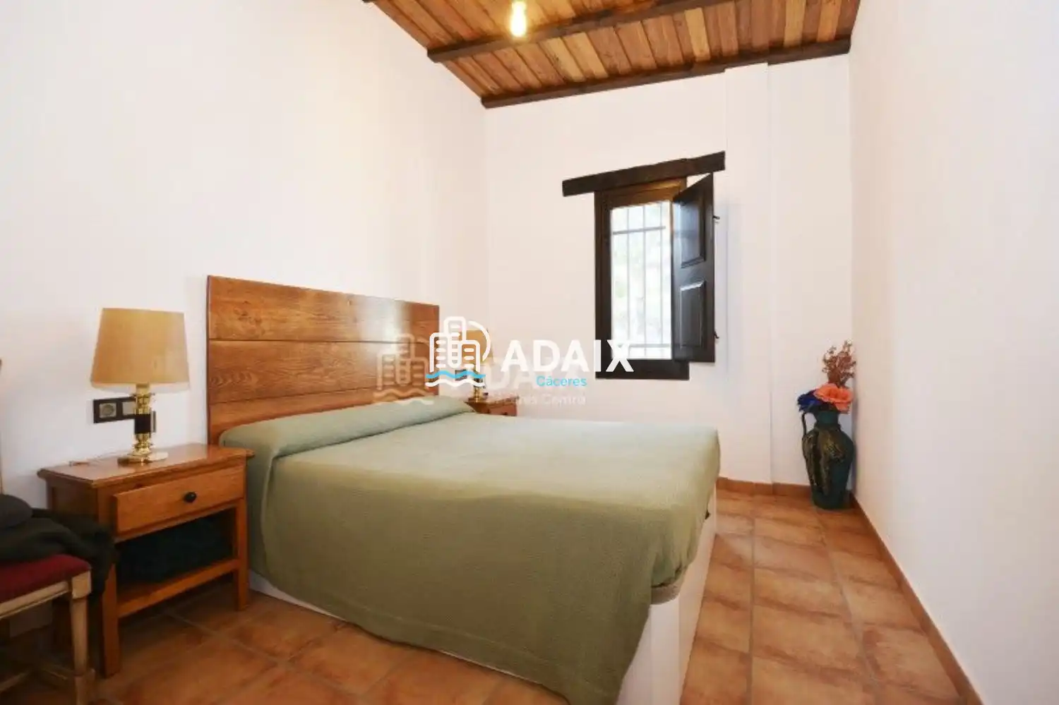 Habitación de Finca rústica en venta en Aliseda con Aire acondicionado y Terraza