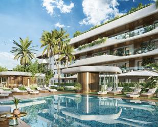 Swimming pool of Apartment for sale in Marbella  with Air Conditioner, Terrace and Storage room