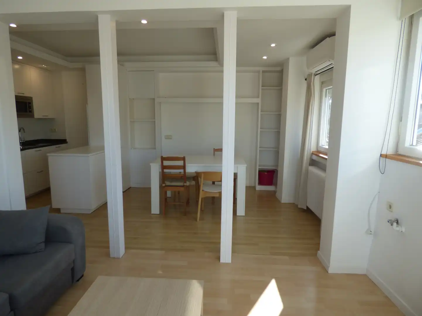 Sala de estar de Piso de alquiler en Madrid con Aire acondicionado, Calefacción y Terraza