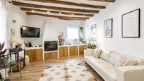 Living room of House or chalet for sale in Molins de Rei  with Air Conditioner, Heating and Parquet flooring