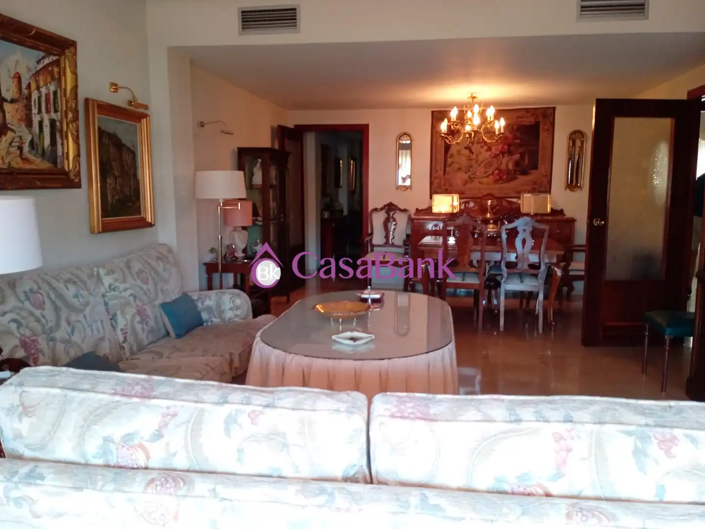 Sala de estar de Piso de alquiler en Córdoba con Aire acondicionado, Calefacción y Terraza