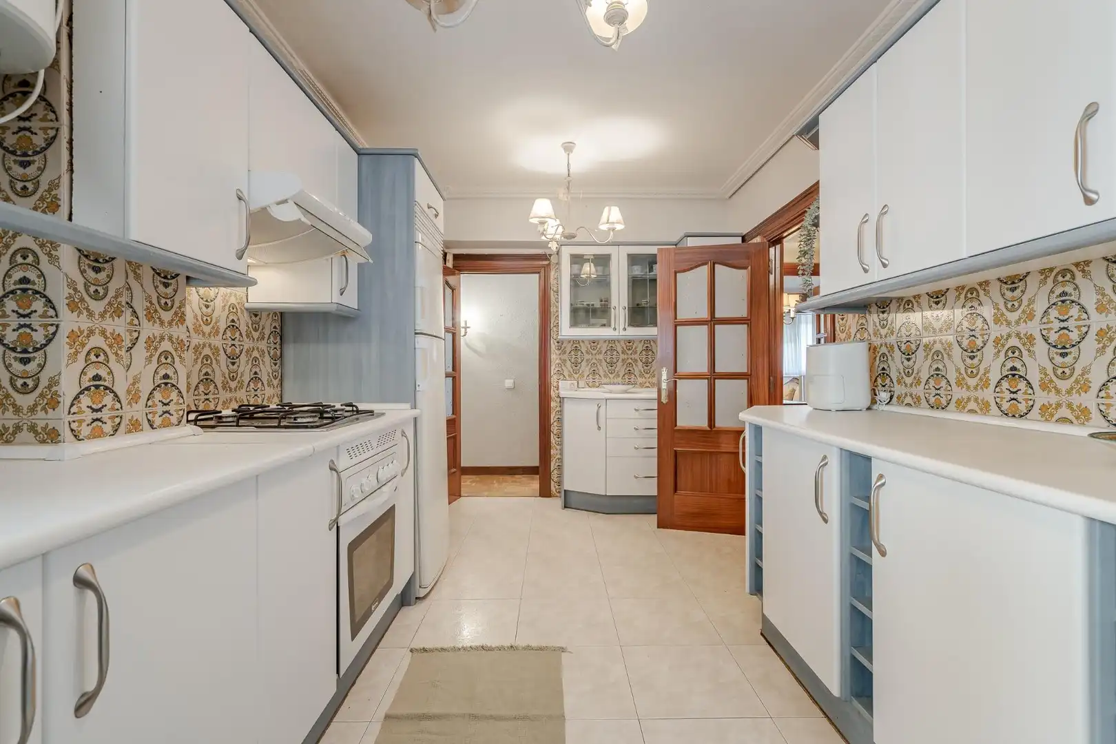 Kitchen of Flat for sale in Alcalá de Henares  with Heating, Terrace and Furnished