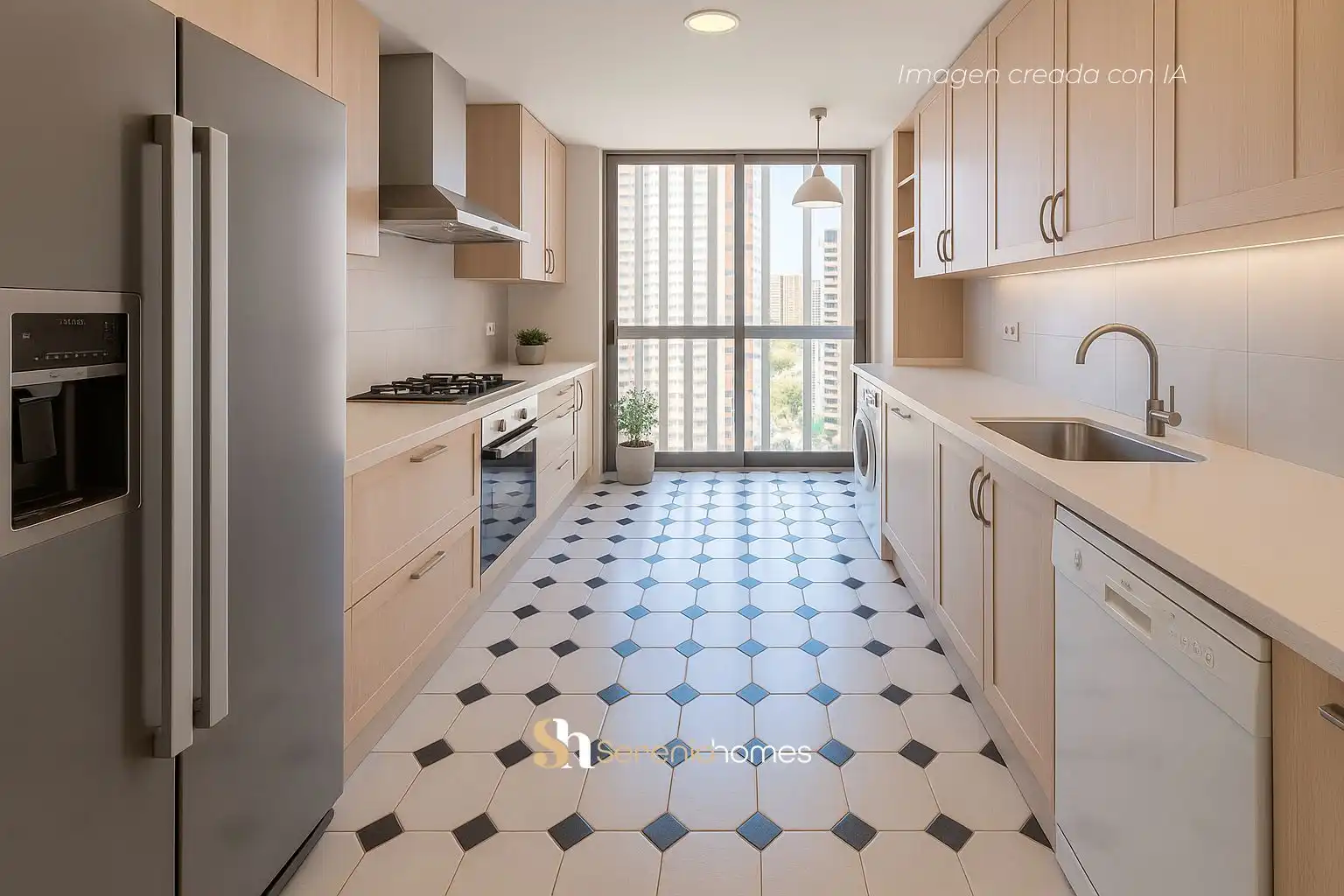 Cocina de Piso en venta en Benidorm con Aire acondicionado, Calefacción y Piscina comunitaria