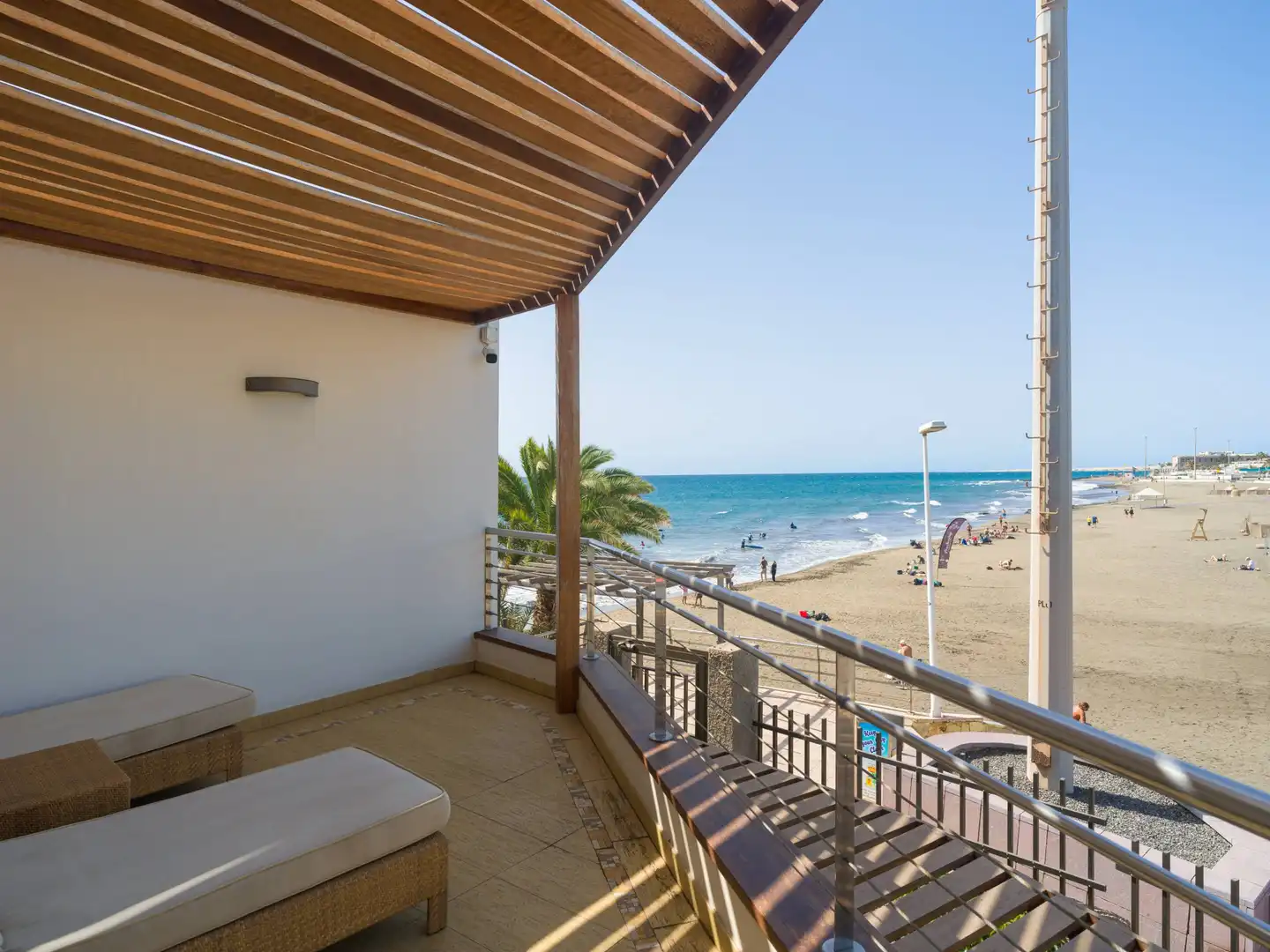 Terraza de Casa o chalet en venta en San Bartolomé de Tirajana con Aire acondicionado, Amueblado y Jacuzzi