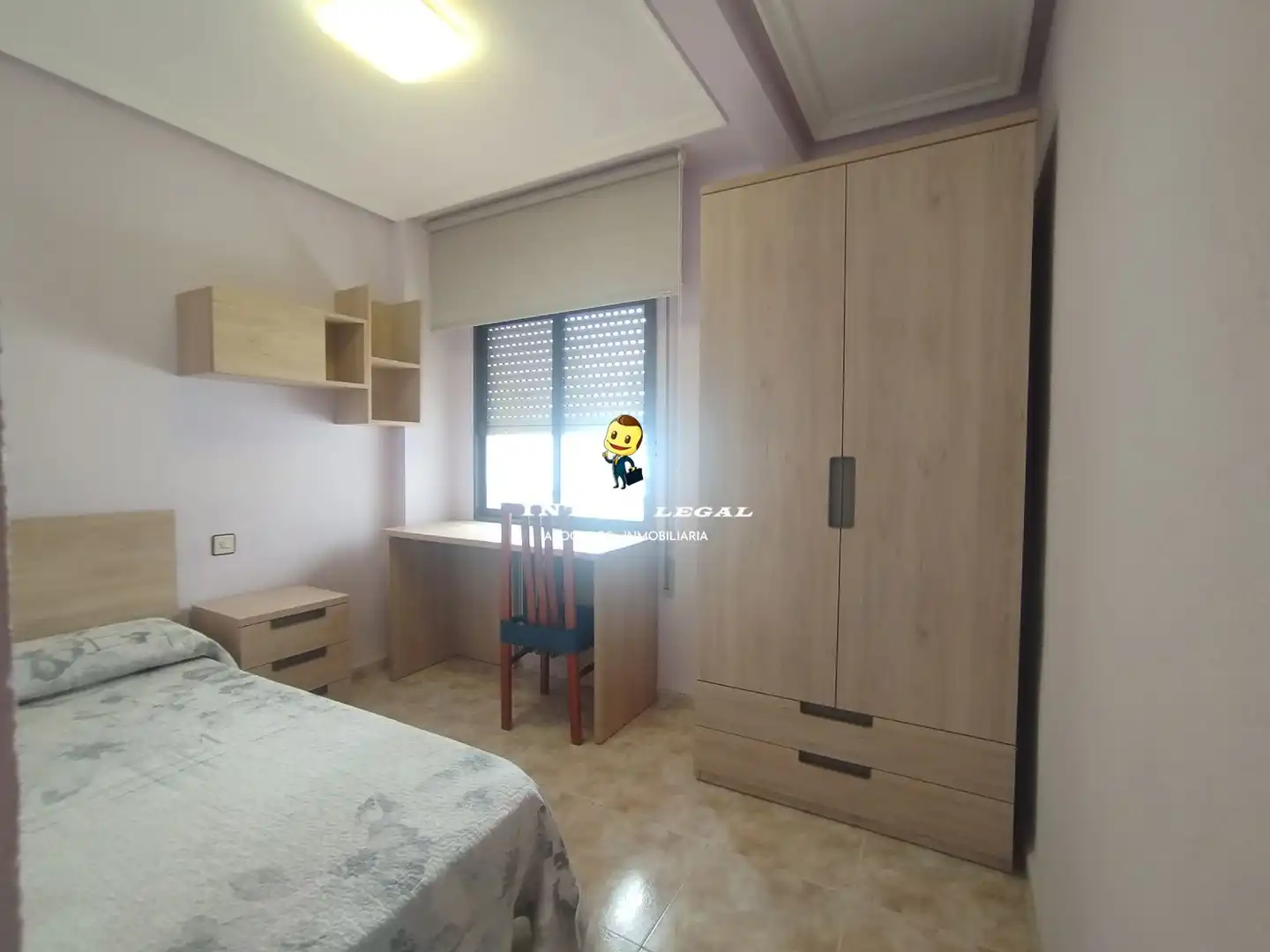 Habitación de Piso para compartir en Salamanca con Calefacción, Terraza y Amueblado