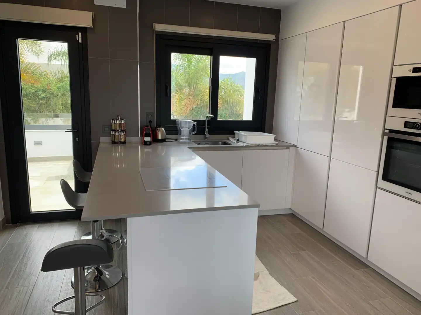 Kitchen of Houses for rent in Nerja  with Air Conditioner, Private garden and Terrace