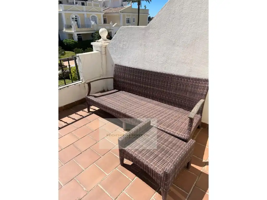 Terraza de Piso de alquiler en Marbella con Terraza