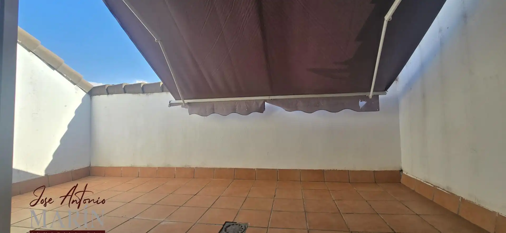 Terraza de Dúplex de alquiler en Badajoz con Aire acondicionado, Terraza y Amueblado