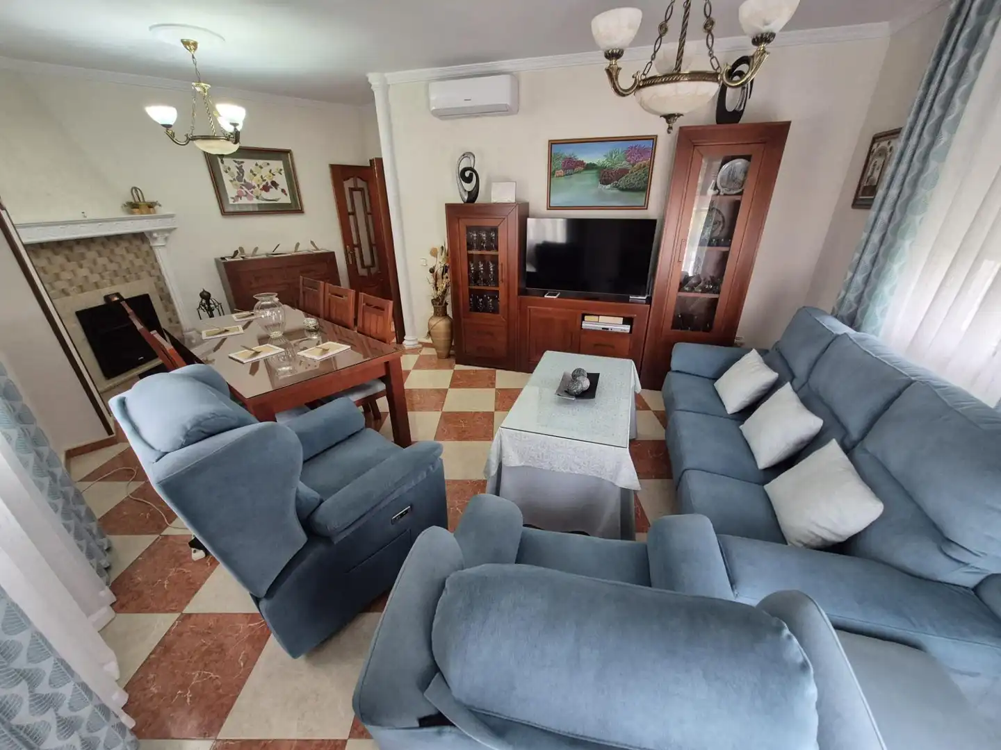 Sala d'estar de Casa o xalet en venda en Arcos de la Frontera