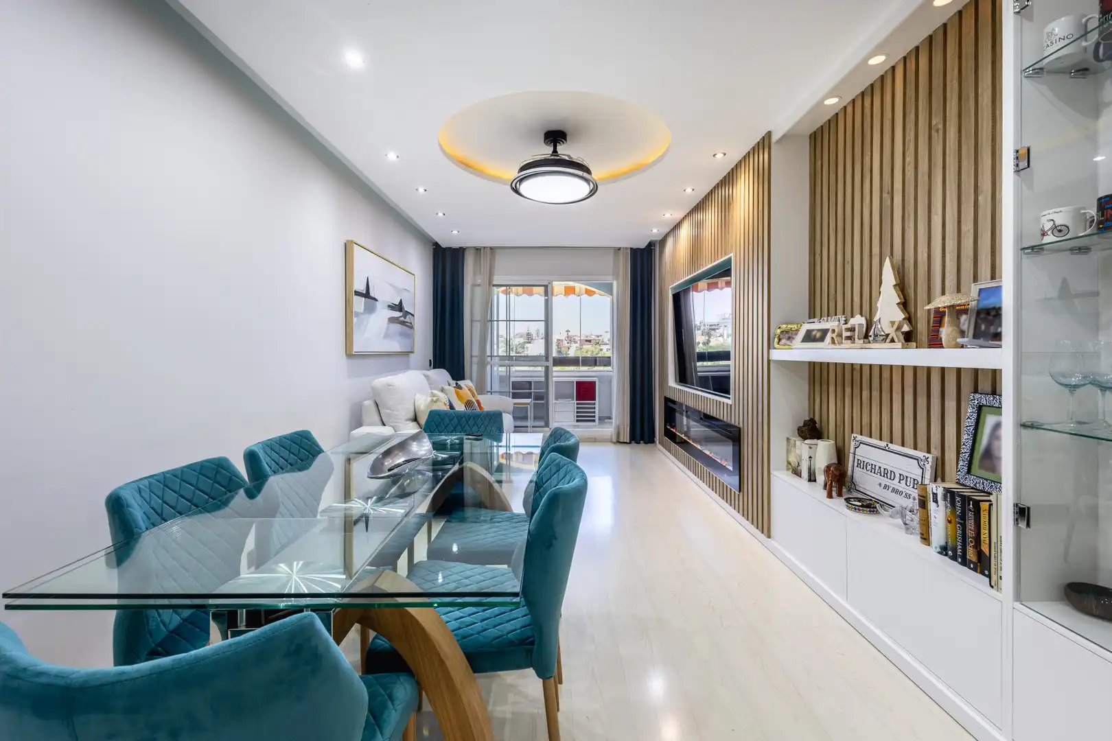 Living room of Attic for sale in Fuengirola  with Air Conditioner, Heating and Terrace