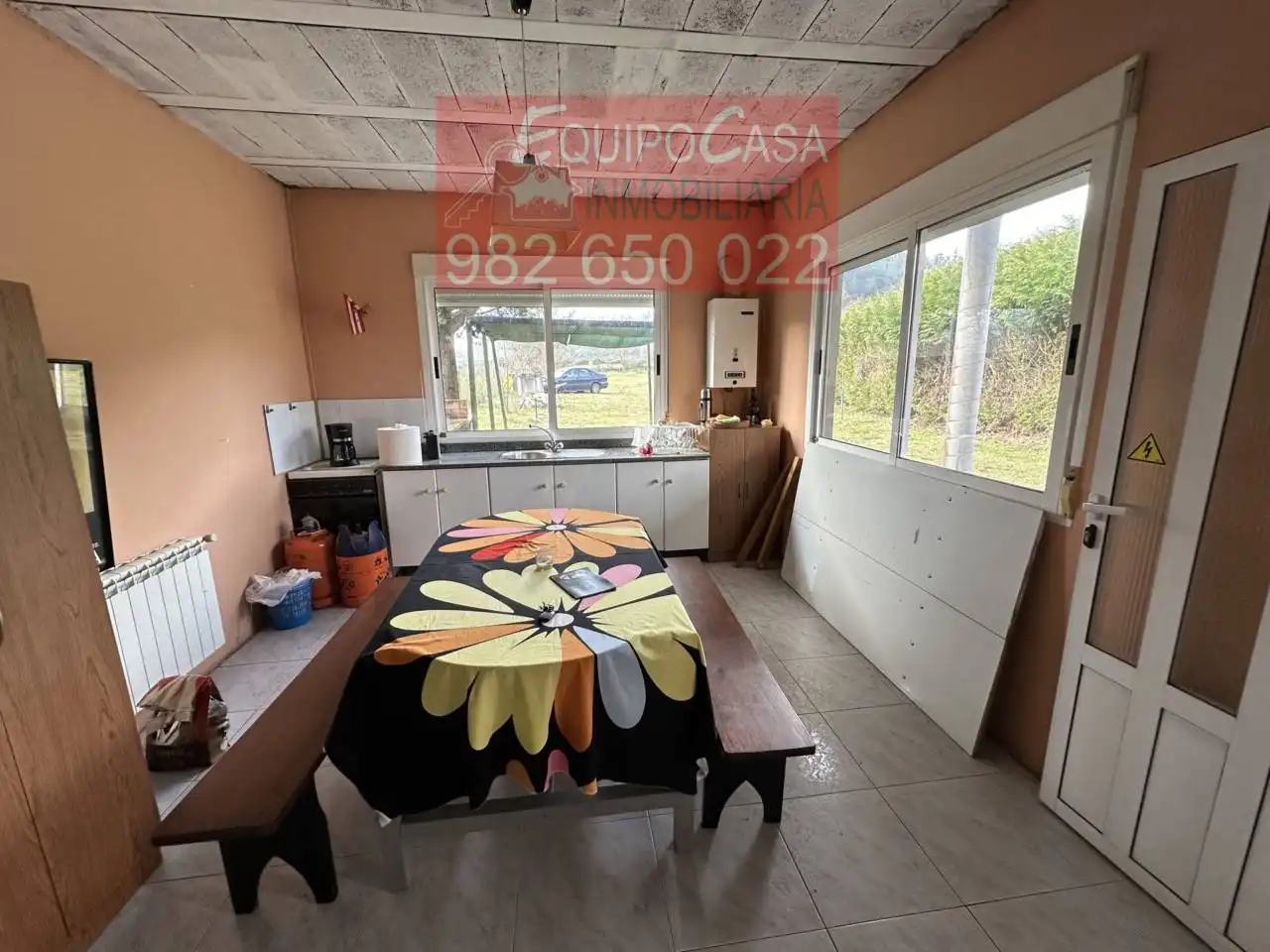 Cocina de Casa o chalet en venta en Lugo con Calefacción, Jardín privado y Amueblado
