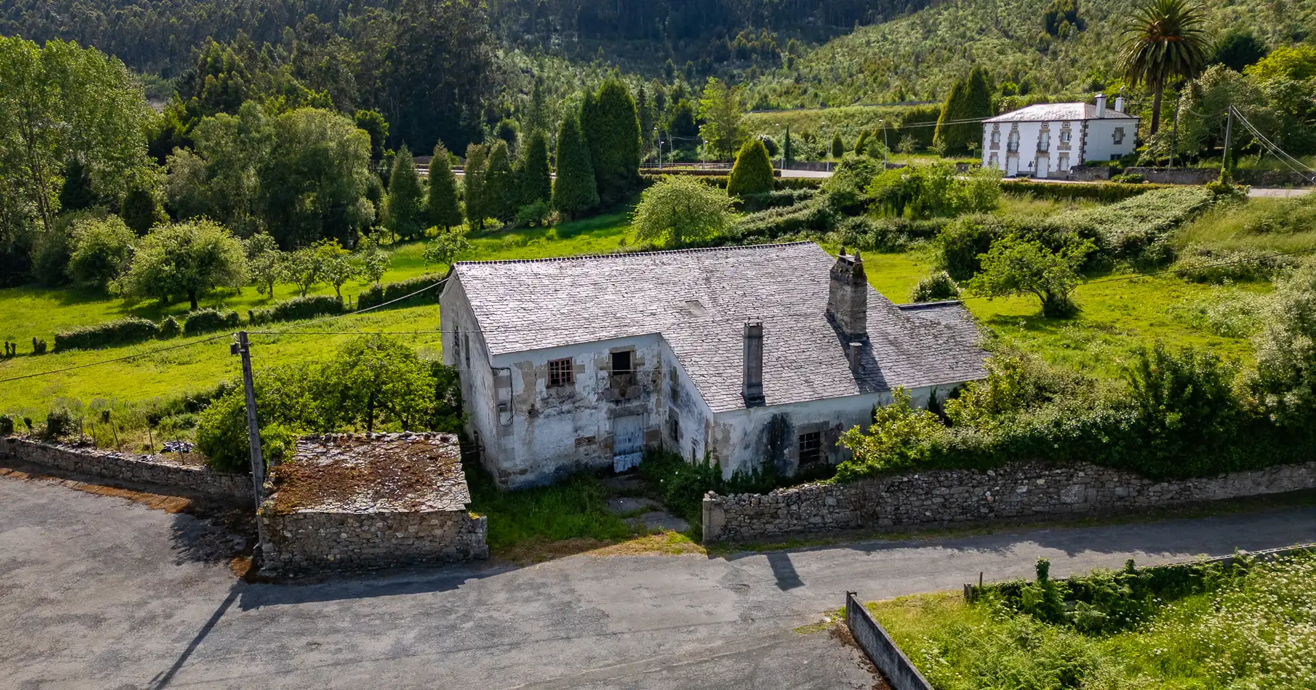 Vista exterior de Finca rústica en venda en Ourol