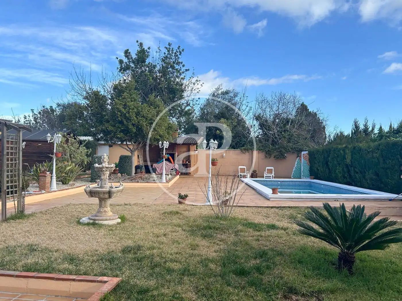 Jardín de Casa o chalet en venta en Montserrat con Aire acondicionado, Calefacción y Jardín privado