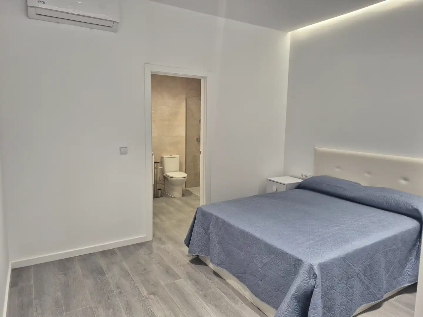 Schlafzimmer von Loft zur Miete in Moncada mit Klimaanlage, Heizung und Möbliert