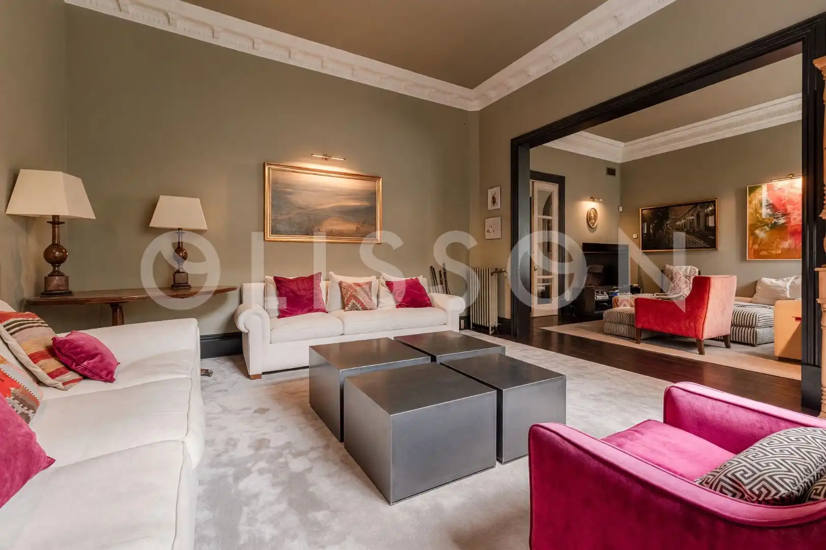Wohnzimmer von Wohnung zum Verkauf in Chamberí