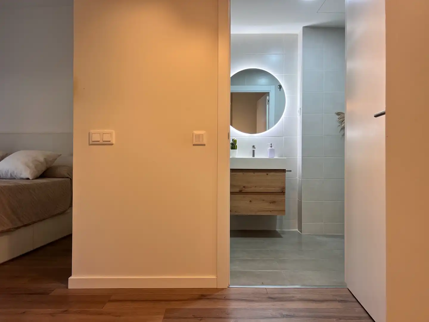 Bathroom of Ground floor for sale in Arenys de Mar  with Air Conditioner, Heating and Parquet flooring