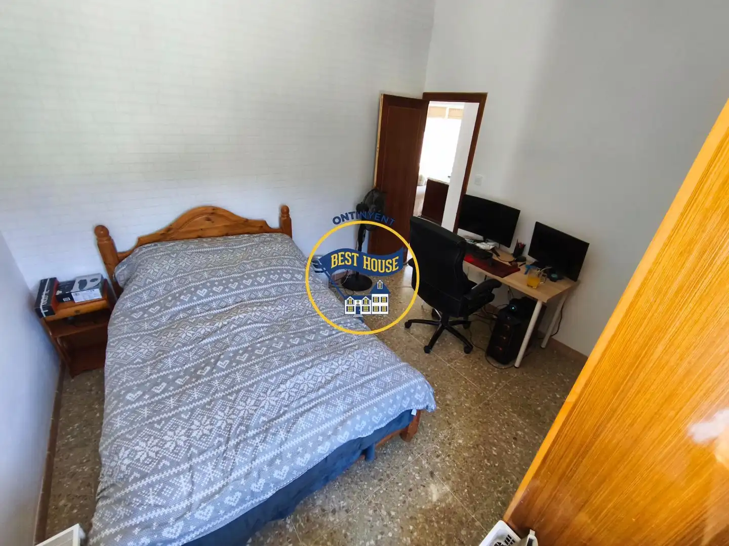 Habitación de Finca rústica en venta en Alfafara con Aire acondicionado, Jardín privado y Terraza