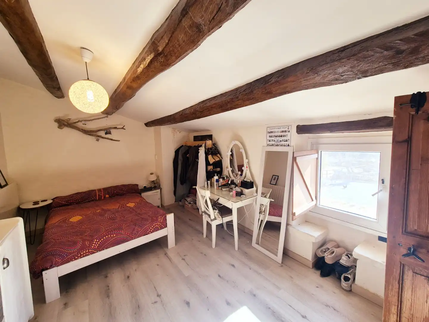 Habitación de Finca rústica en venta en Santa Eulàlia de Ronçana con Aire acondicionado, Calefacción y Jardín privado