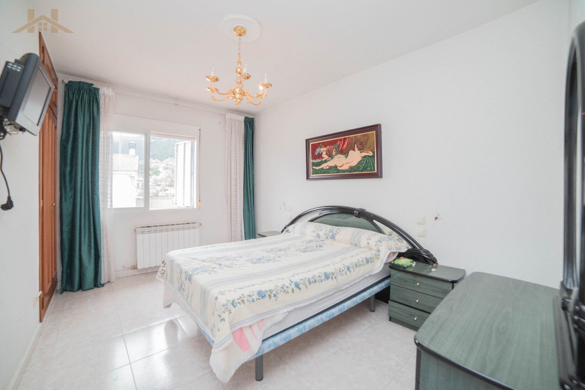 Bedroom of Single-family semi-detached for sale in El Tiemblo   with Air Conditioner, Heating and Private garden