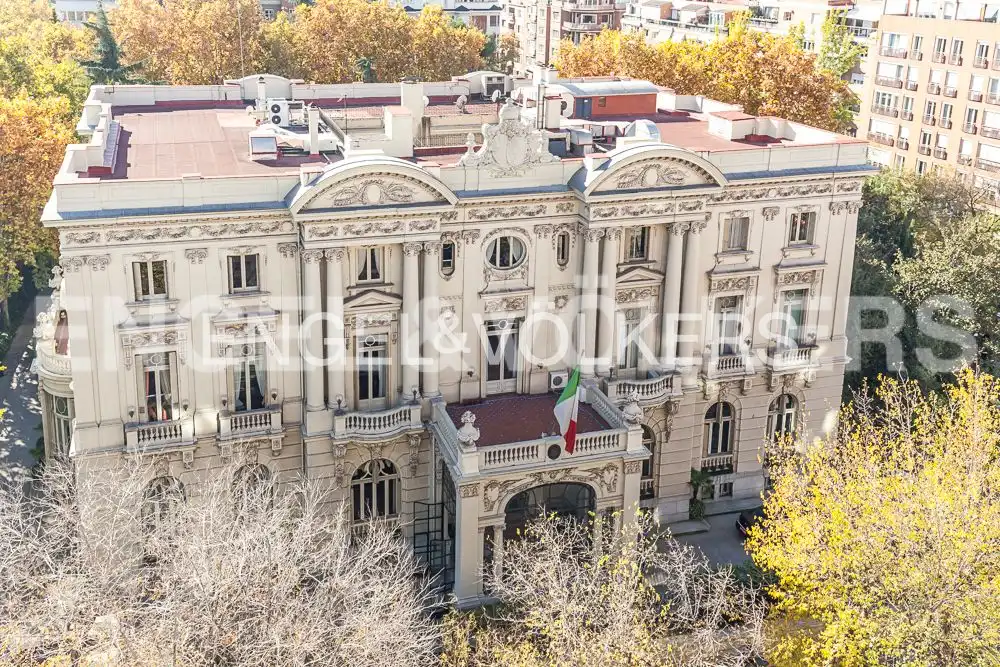 Vista exterior de Estudi de lloguer en Madrid amb Aire condicionat, Calefacció i Terrassa
