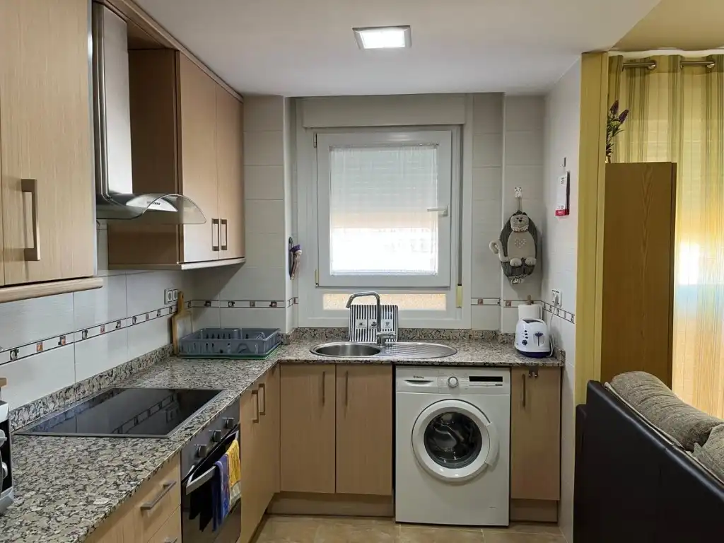 Kitchen of Flat for rent in Benicarló  with Air Conditioner, Heating and Furnished